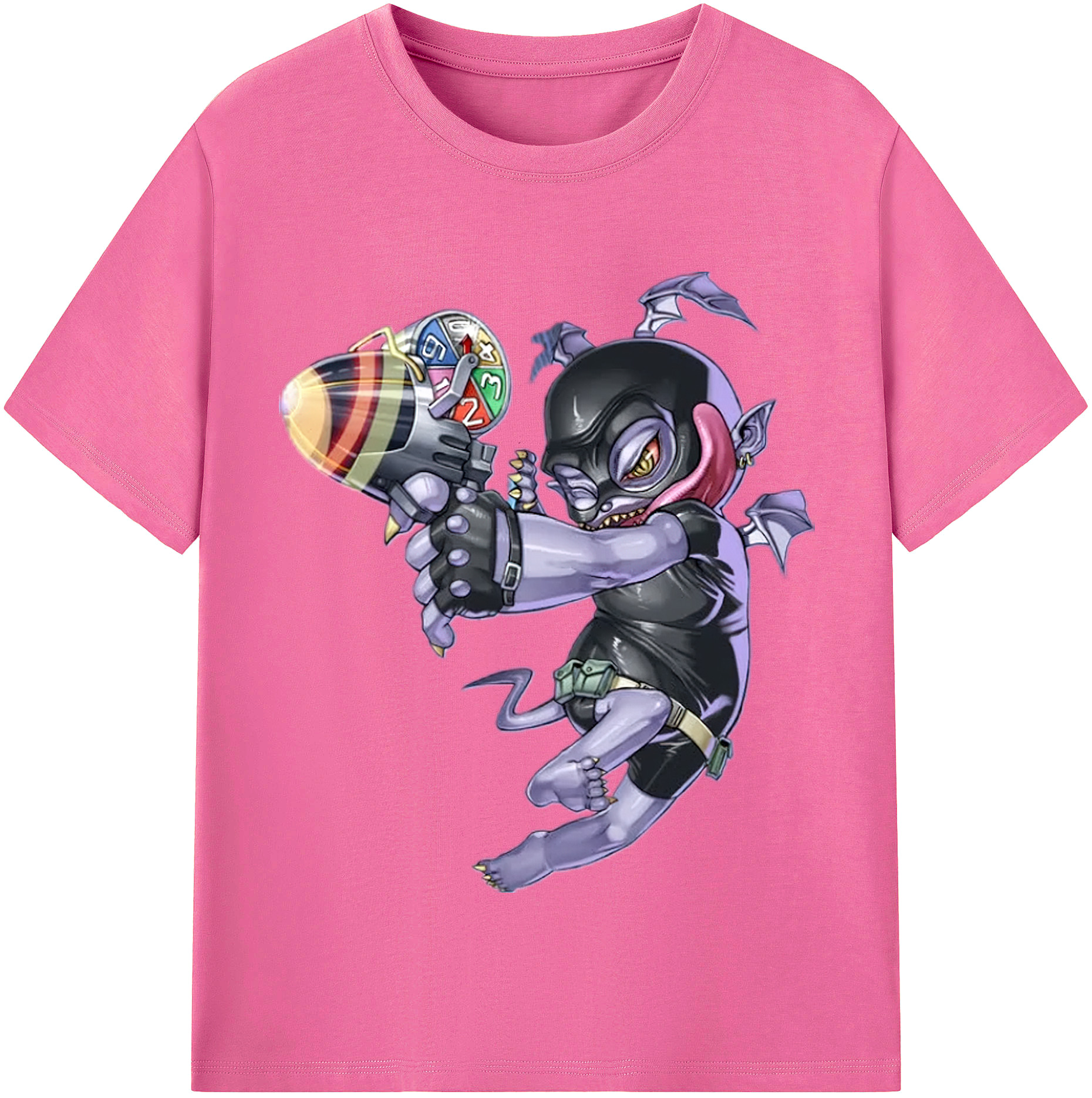 （画像用） 遊☆戯☆王 Yu-Gi-Oh! レディースカジュアルプリントTシャツ（綿100％）